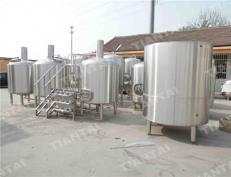 1200L Hotel beer making equipment